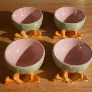 Russ Ceramic Egg Cups